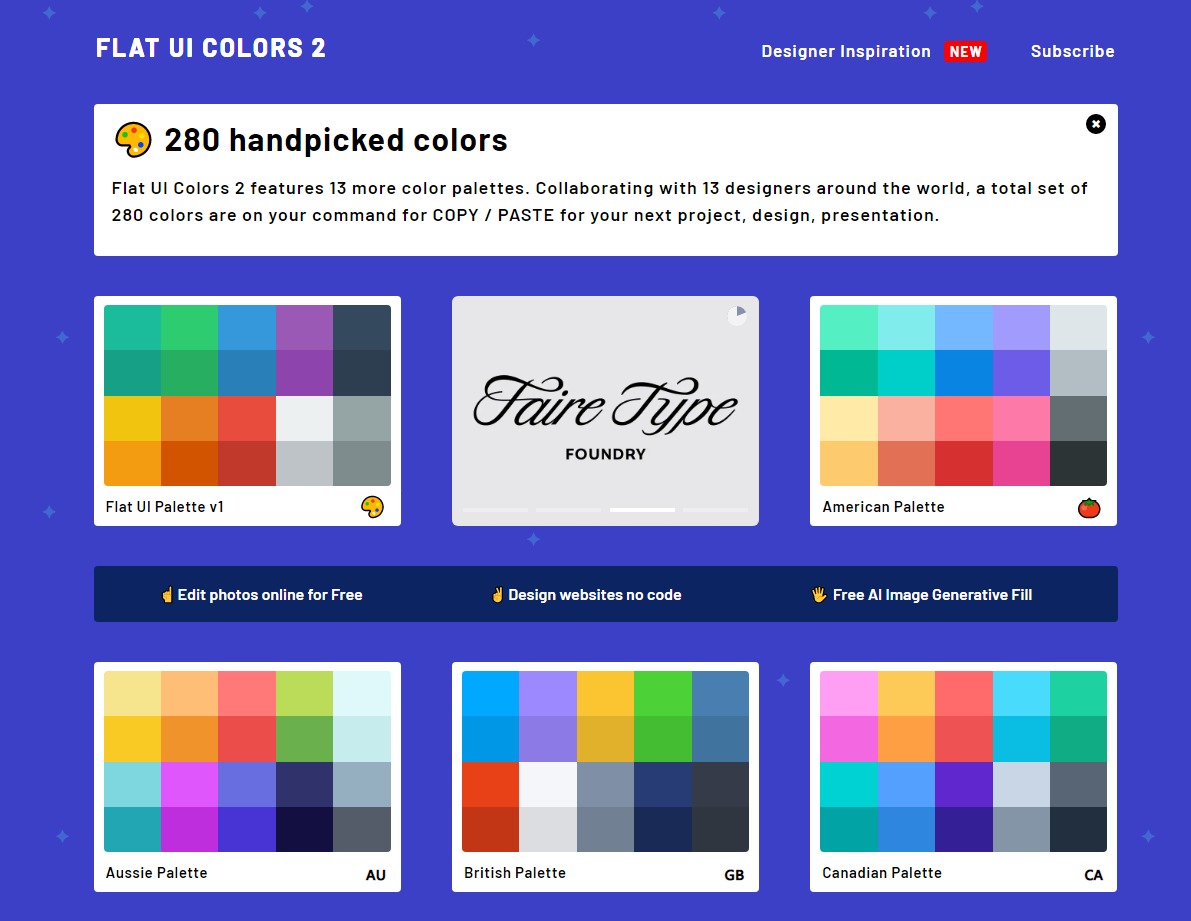 Flat UI Colors